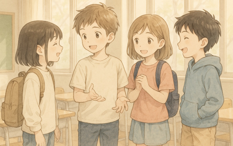 「おしゃべりな子ほど伸びる」って本当？“話す力”と“学力”の意外な関係